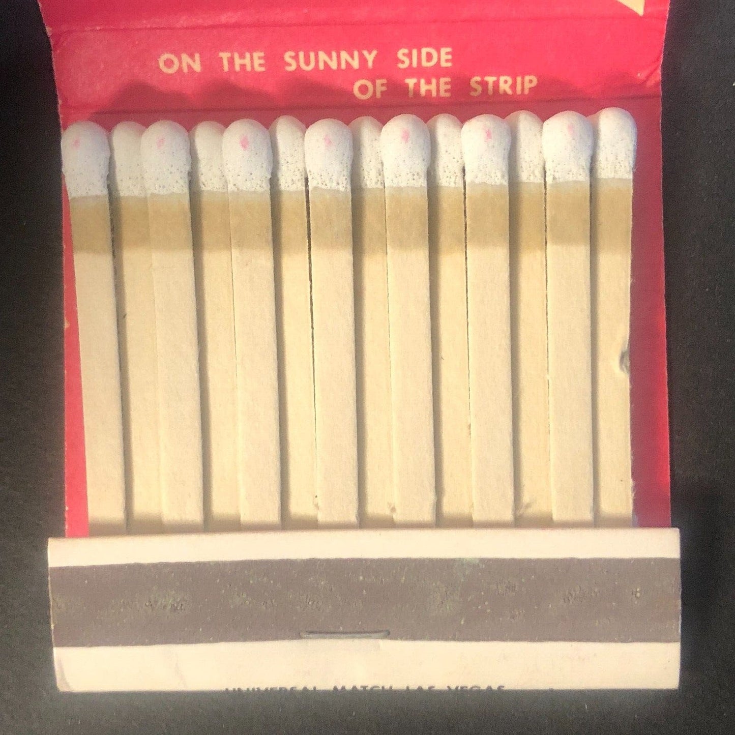 Aladdin Hotel and Casino Las Vegas Full Vintage Matchbook c1967-73 VGC Scarce