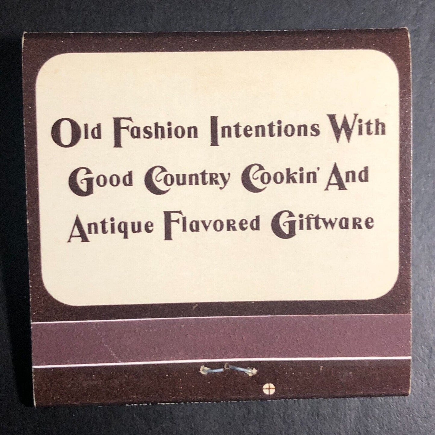 Cracker Barrel Restaurant Tennessee Locations Full Matchbook c1974-84