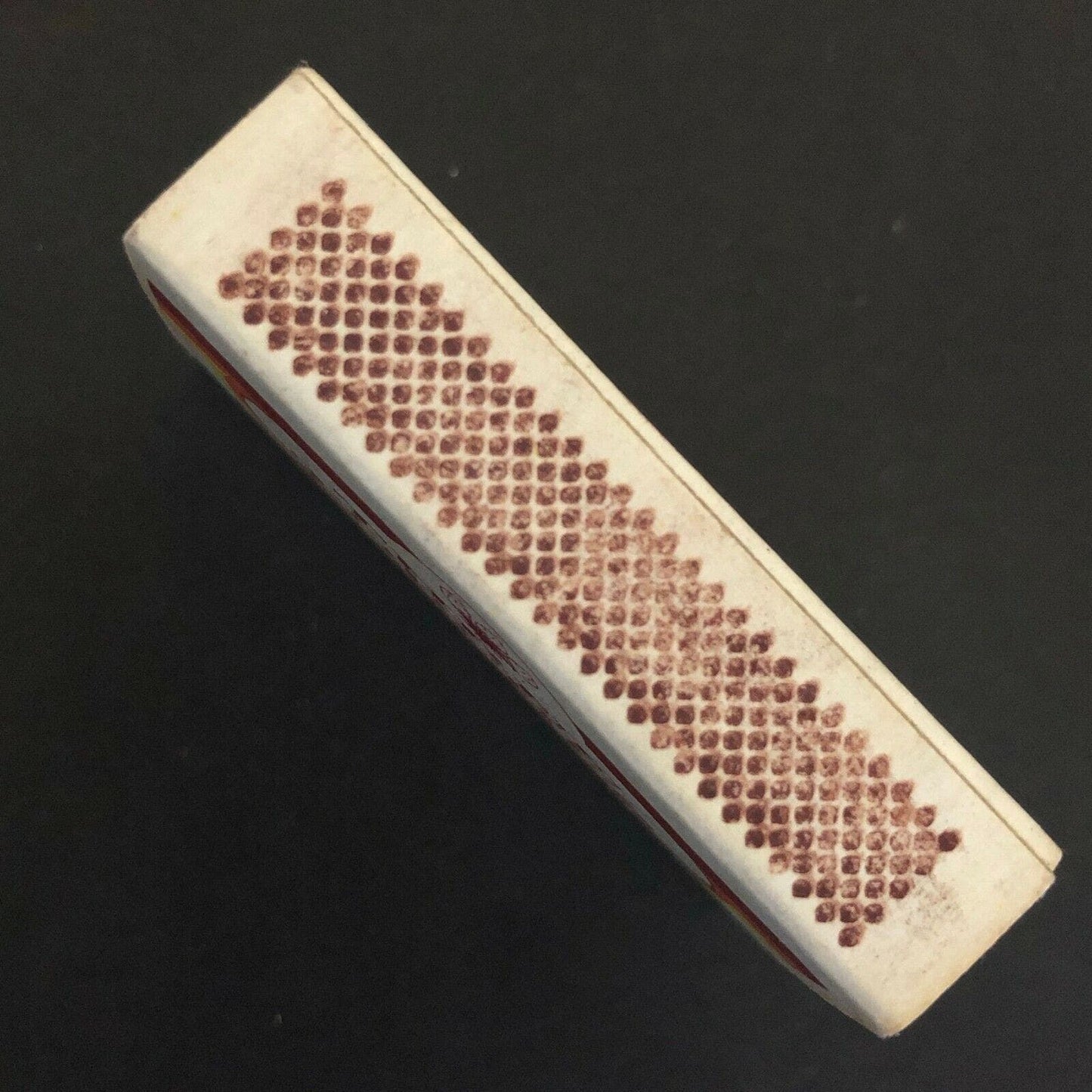 c1970's-80's Wooden Matchbox Matchbook "Three Torches Safety Matches"