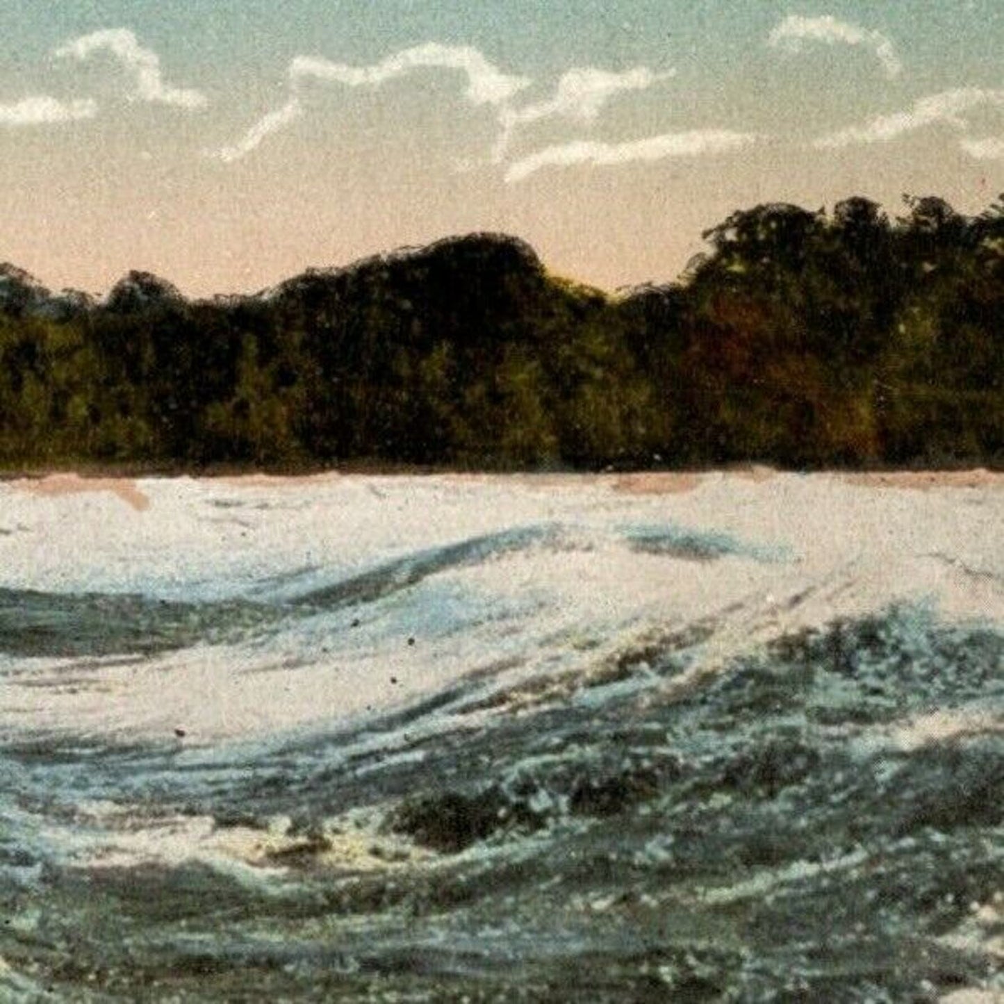 "Rapids, Long Sault, St. Lawrence River" Canada Vintage Postcard NP