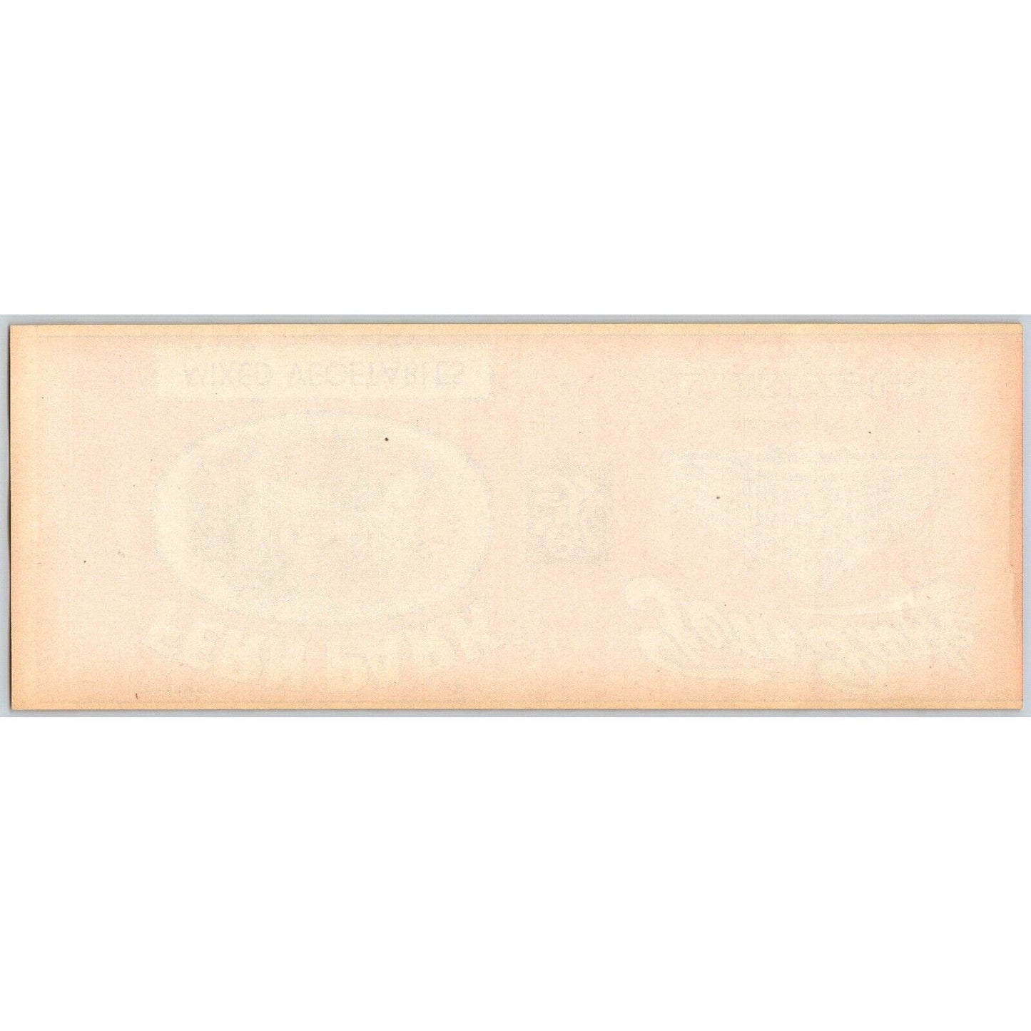 Fern Park Mixed Vegetables Paper Can Label L. Klein Chicago c1930's-40's VGC