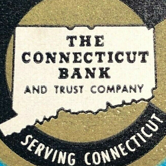 1950's-60's Full Matchbook "The Connecticut Bank" "26 Offices in 18 Communities"