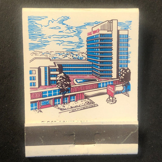 Lake Tower Inn Chicago Full Vintage Matchbook c1960's VGC