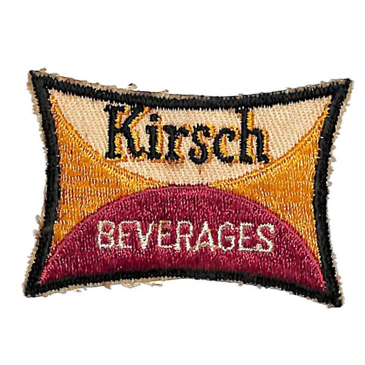 Kirsch Beverages Embroidered Soda Patch c1950's-60's VGC Scarce