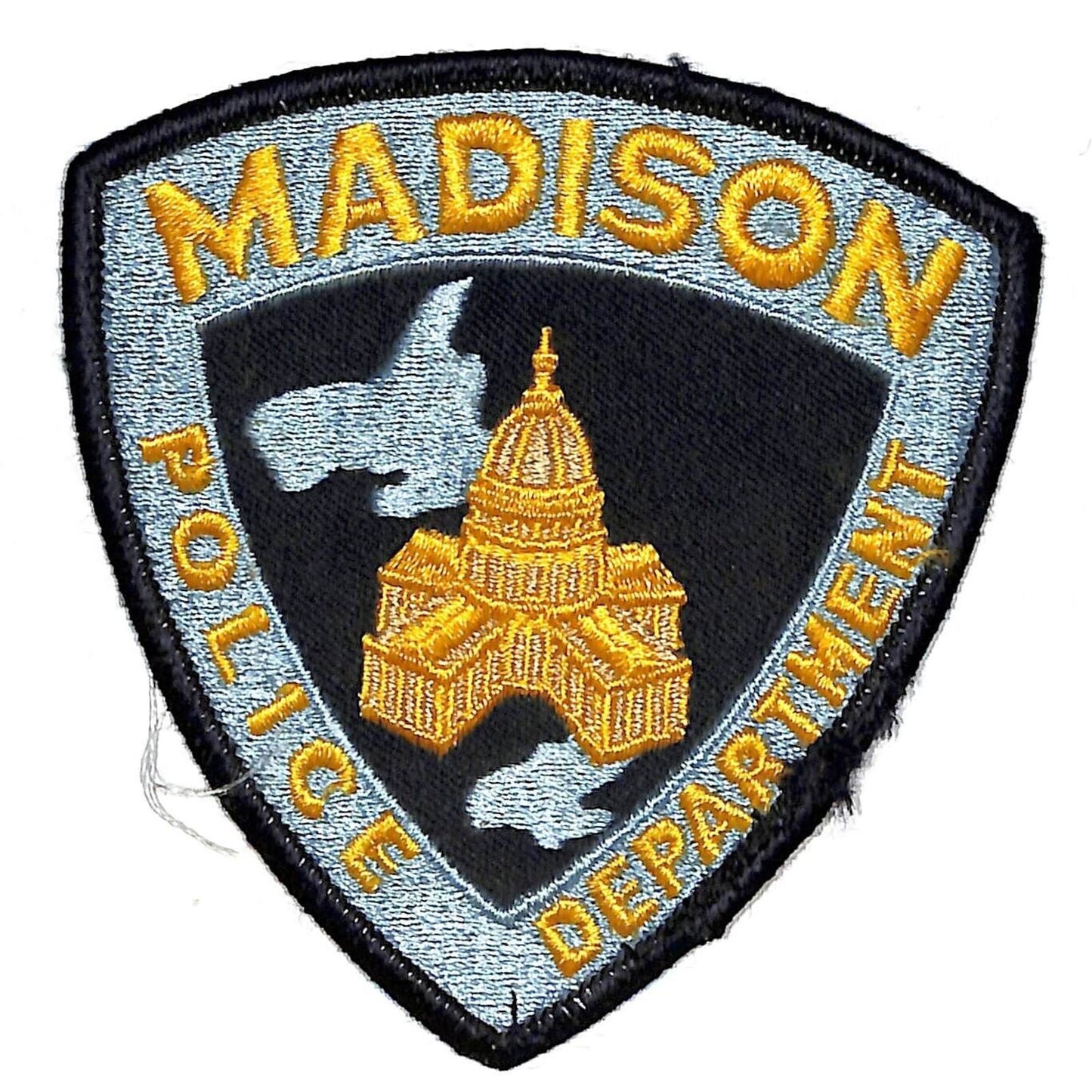Madison Police Department w/ Wisconsin State Capitol Building Embroidered Patch