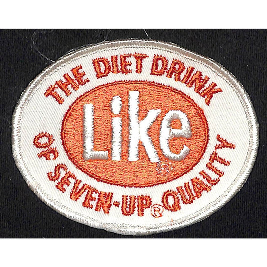 7 Up Like Diet Drink (1963-69) Embroidered Soda Patch VGC Scarce