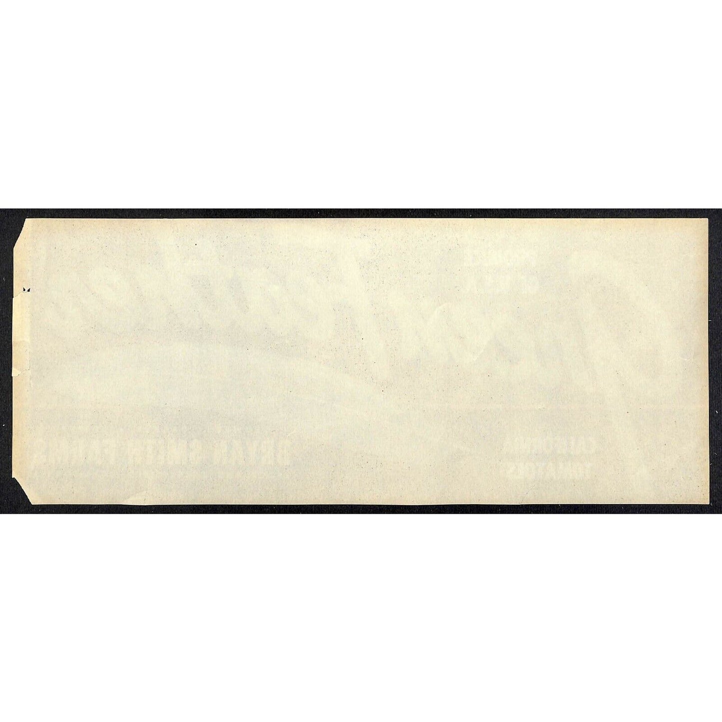 c1940's Paper Vegetable Crate Label Green Feather Bryan Smith Farms Bakersfield