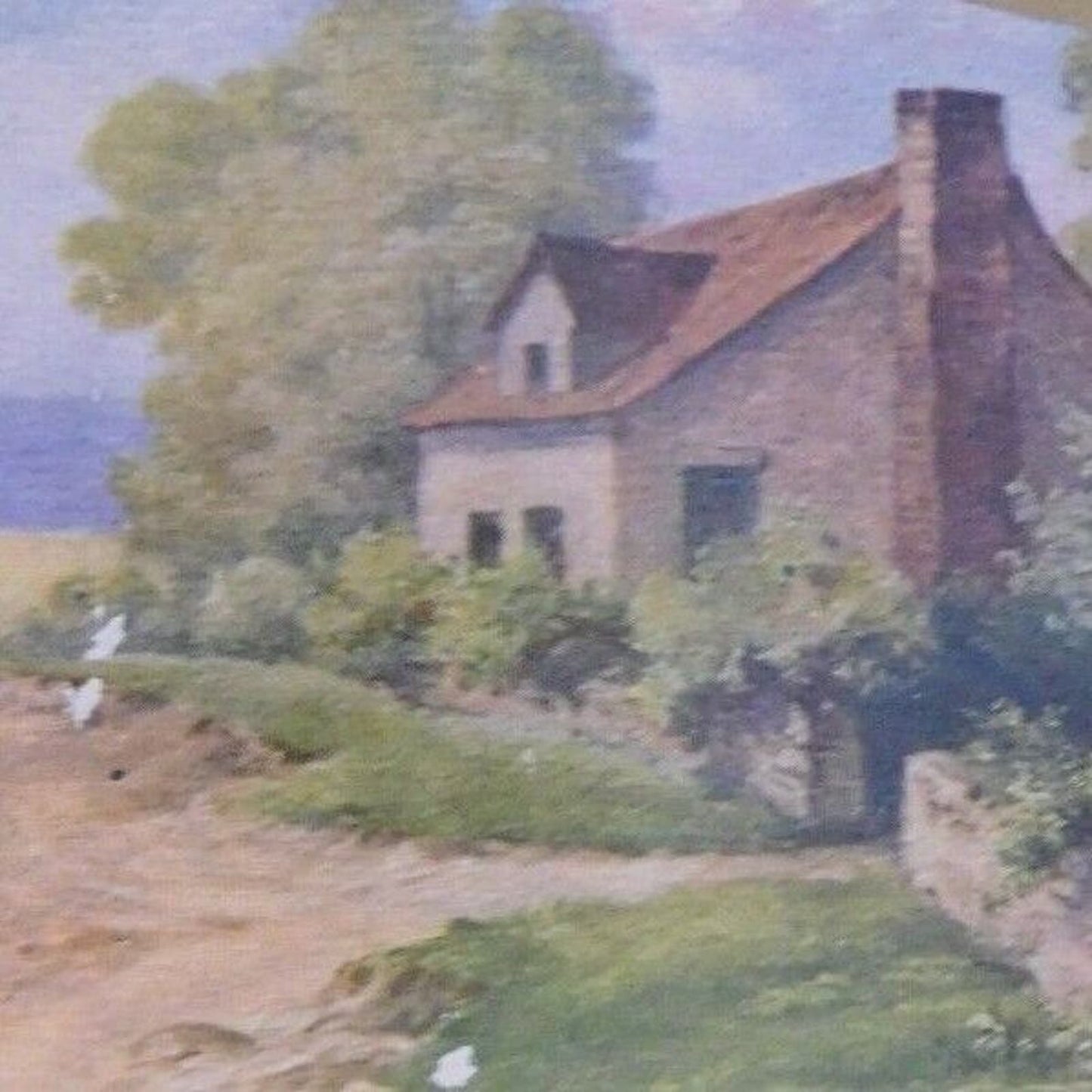 Vintage Postcard - "The Old Homestead"