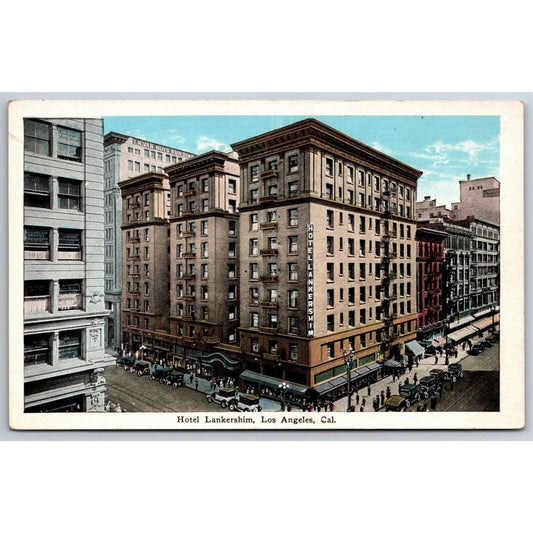 New Hotel Lankershim, Los Angeles Postcard NP c1915-20