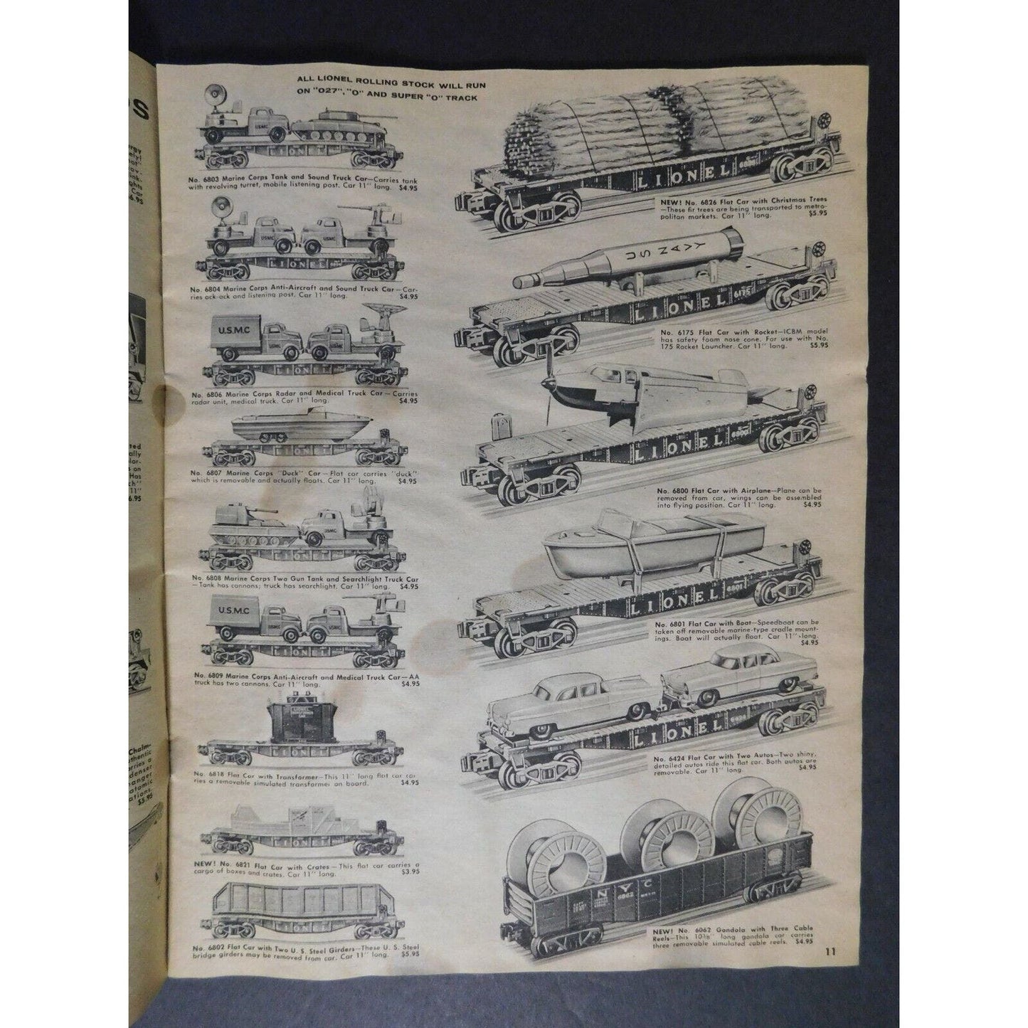 Original 1959 Lionel Trains Accessory Catalog 35pgs. Gary Nelson Coll.