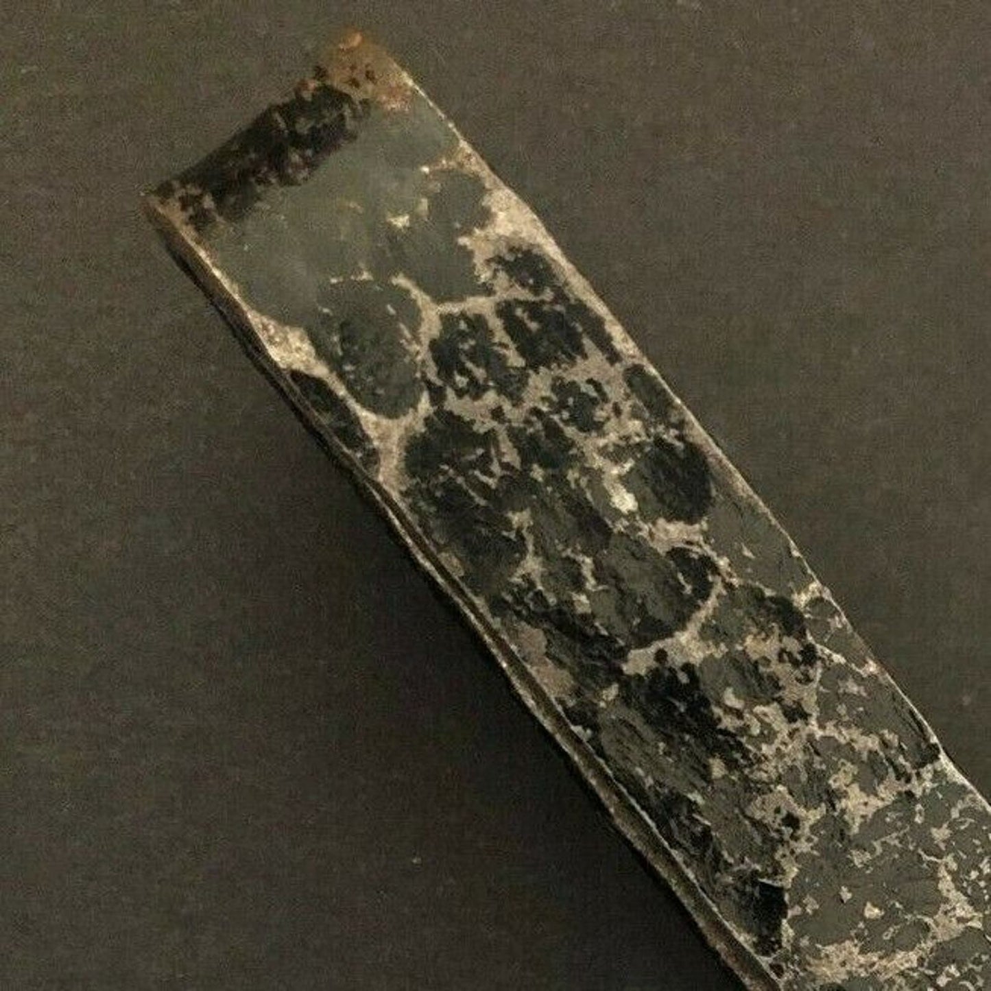 Vintage c1930's-40's 10" Painted Hammered "U" Handle Letter Opener