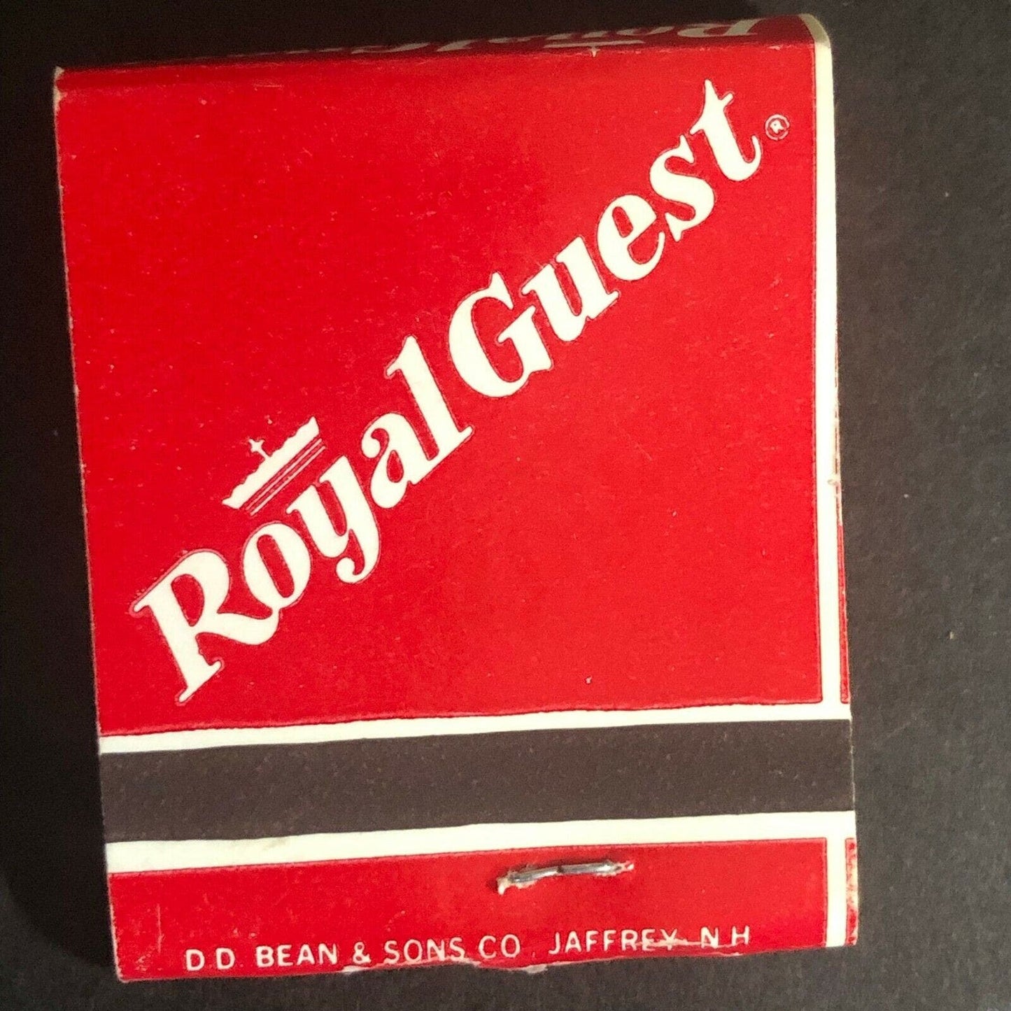 Vintage c1970's-80's Full Matchbook "Royal Guest"
