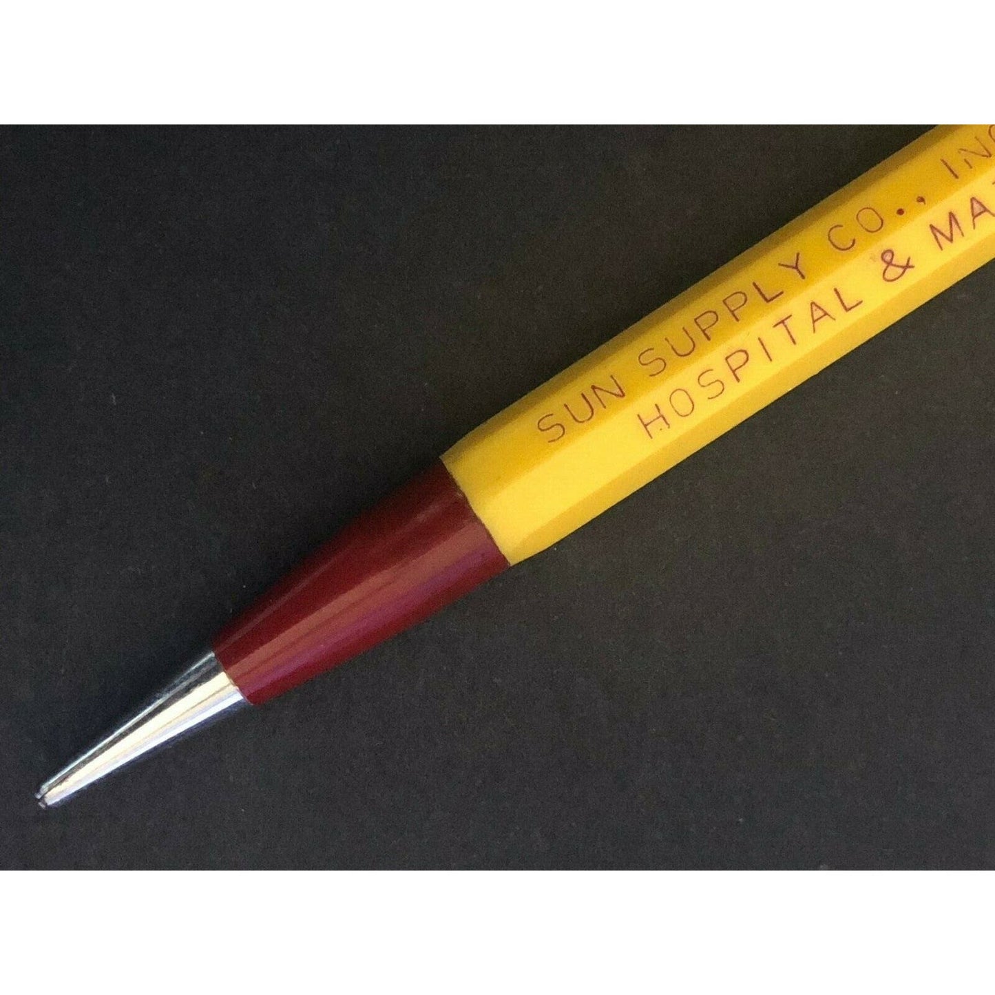 c1940's-50's "Sun Supply Co." Hospital Equipment Wichita, KS Mech. Adv. Pencil