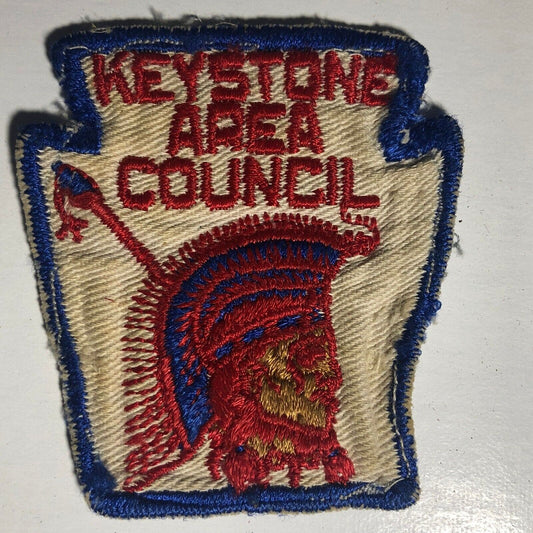 BSA - Keystone Area Council Vintage Embroidered Patch - c1960's