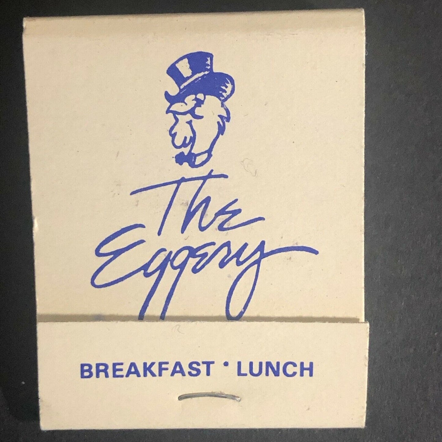 Scarce c1970's-80's Full Matchbook "The Eggery" Phoenix Scottsdale AZ