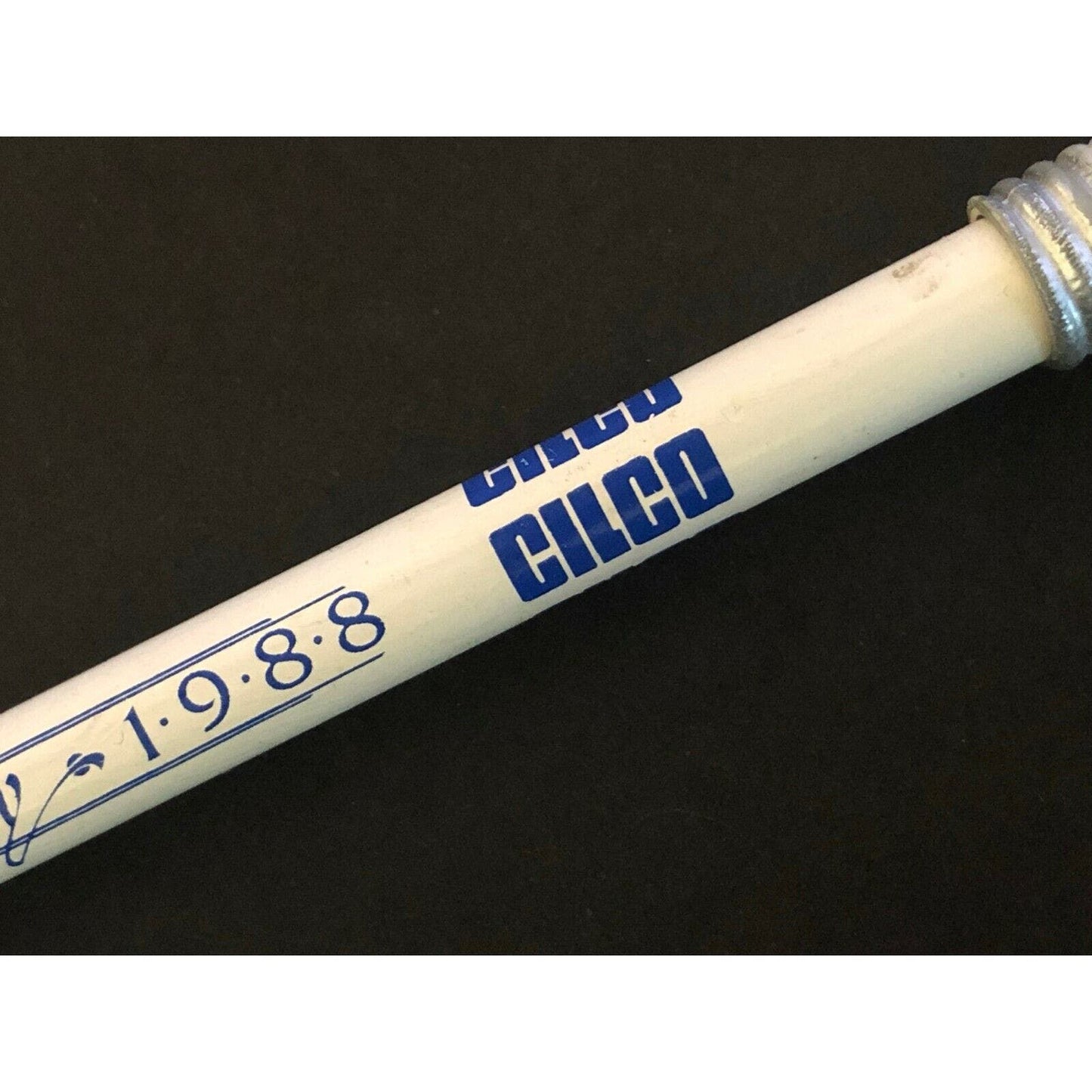 1988 Cilco 75th Anniversary Advertising Pencil w/ Power Line Vignette & Bulb Top