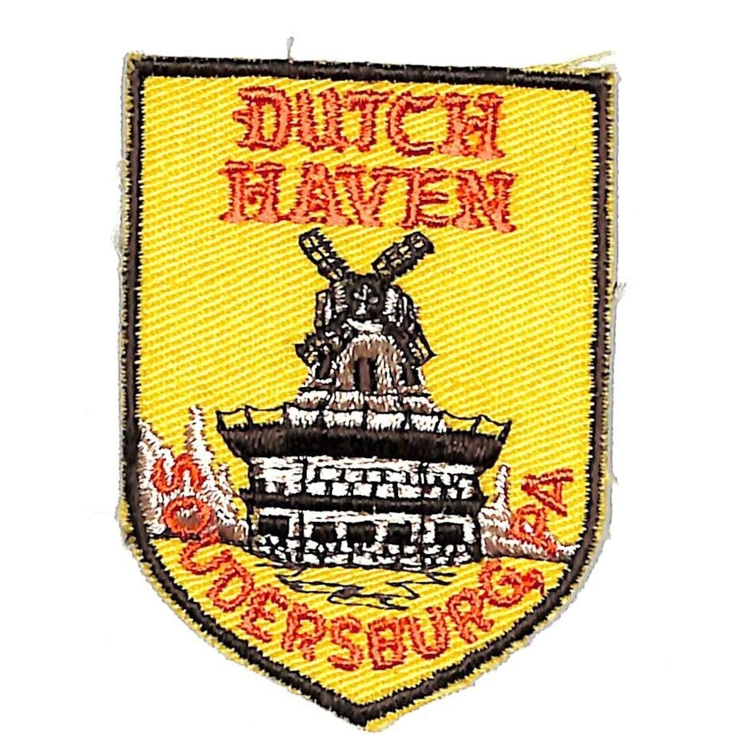 Dutch Haven Soudersburg, PA Restaurant Embroidered Patch c1970's VGC Scarce