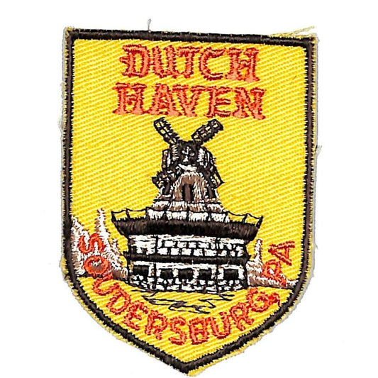Dutch Haven Soudersburg, PA Restaurant Embroidered Patch c1970's VGC Scarce