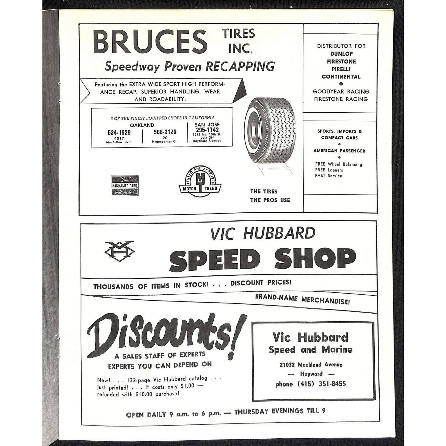 Scarce 11/13 1966 Auto Racing USAC Program Altamont Speedway 20pp Mario Andretti