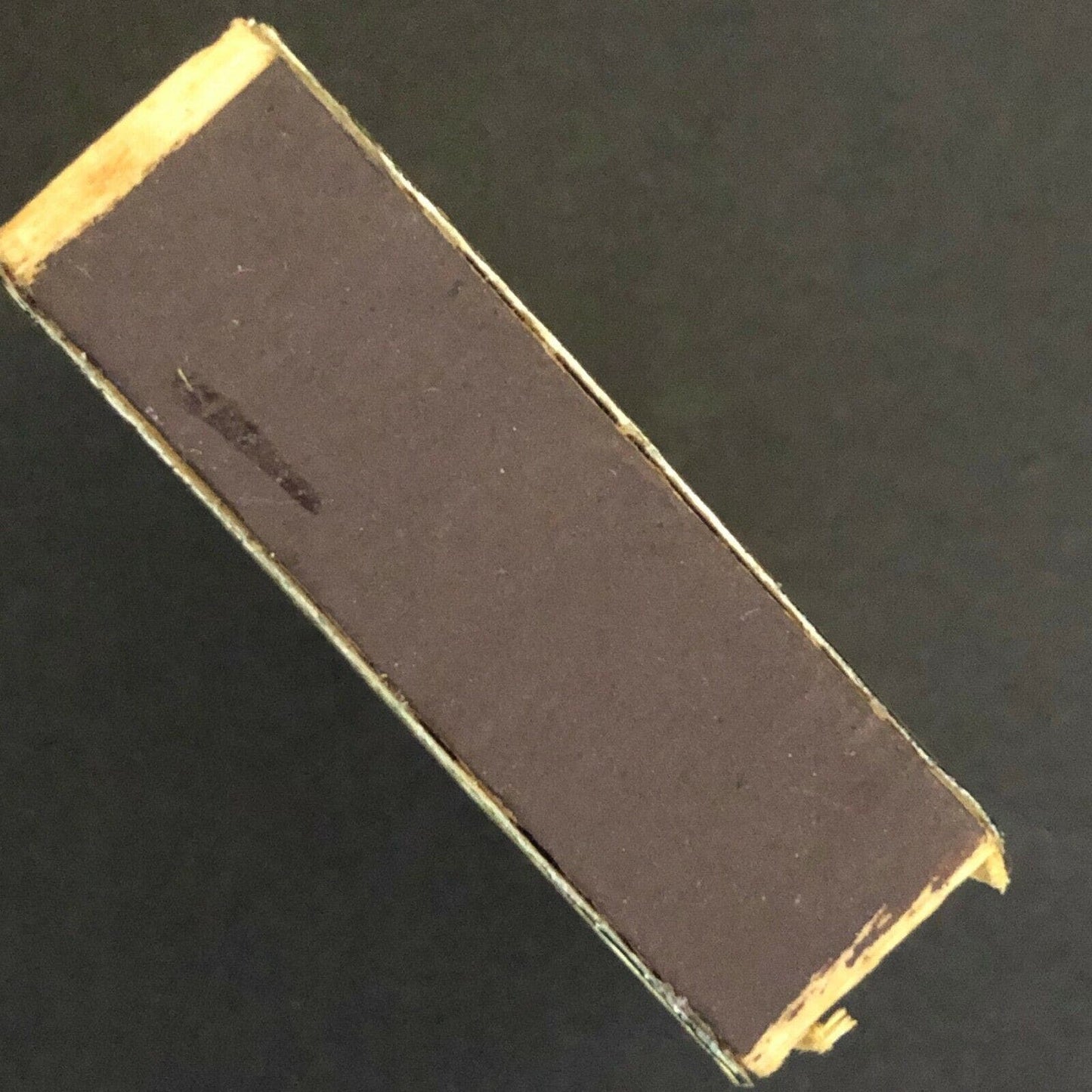 c1980's Foil Wooden Matchbox / Matchbook Lafayette Restaurant Francais NYC