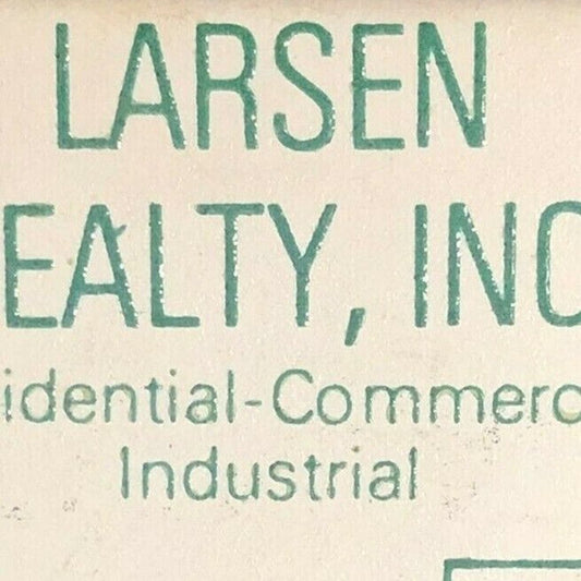 60's-70's Full Matchbook "Larsen Realty" New Canaan, CT