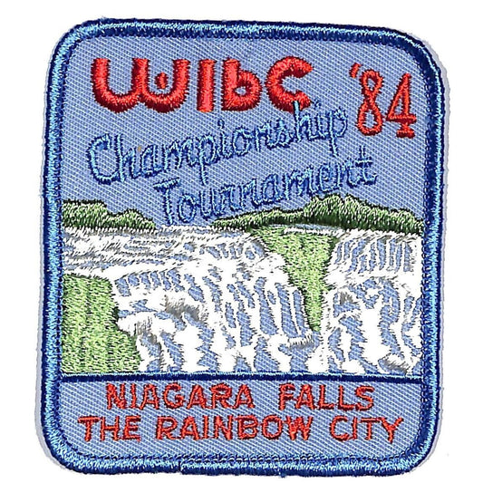 Niagara Falls '84 Championship Tournament WIBC Embroidered Bowling Patch