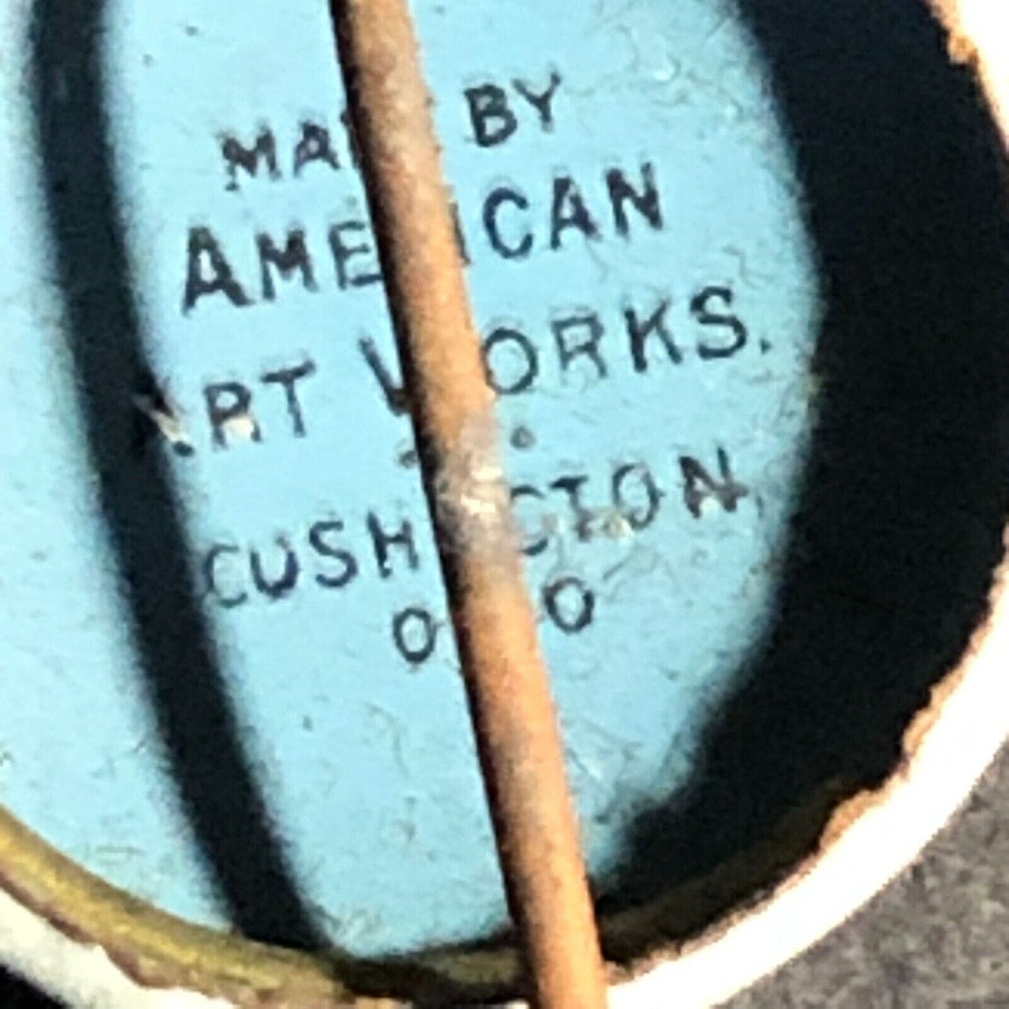 Red Cross 1920 Very Small Steel Pinback Button