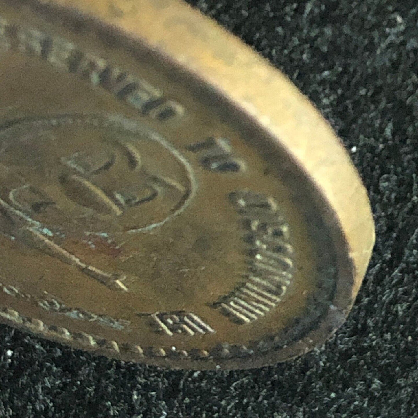 Gasamat Half Buck Token 32mm 17g (Coin Operated Gas Station) c1960's-70's