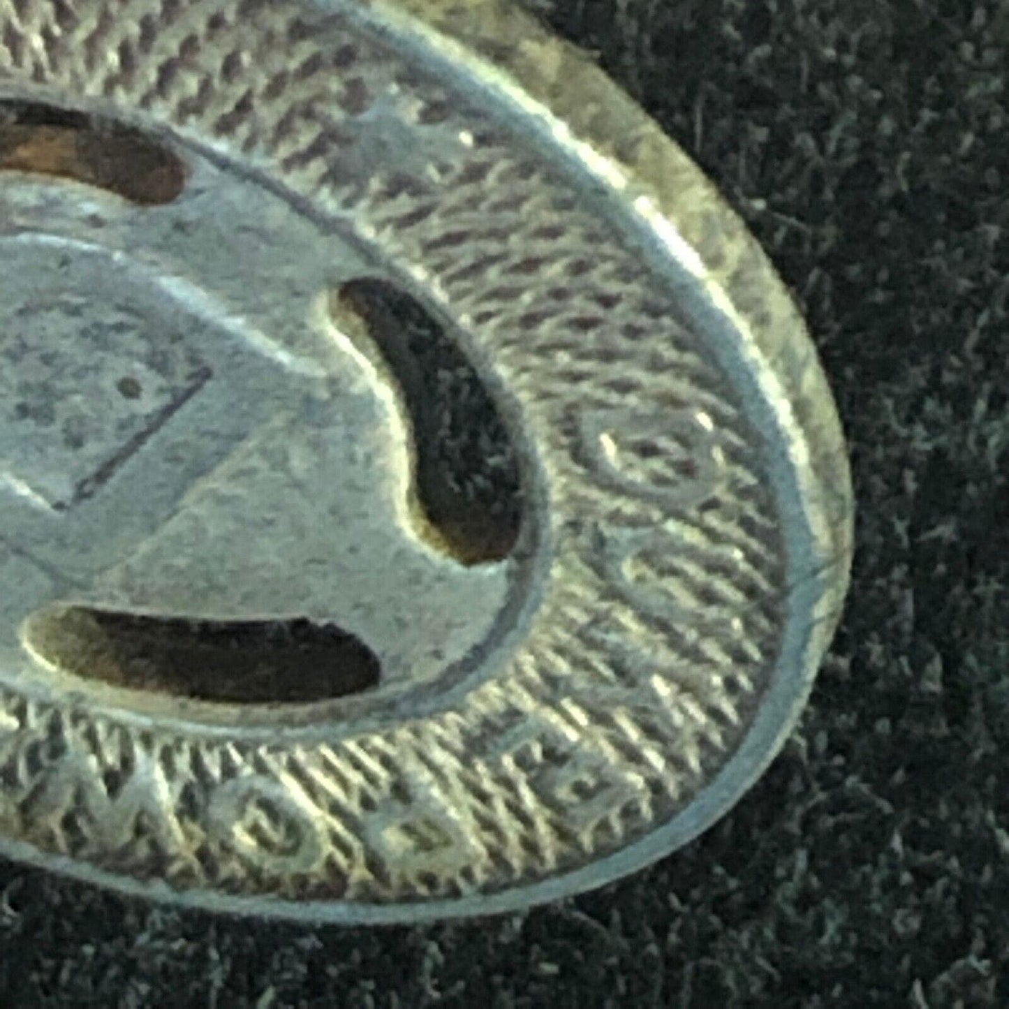 Duke Power Company (Durham, NC) G/F One Fare Bus Token 16mm