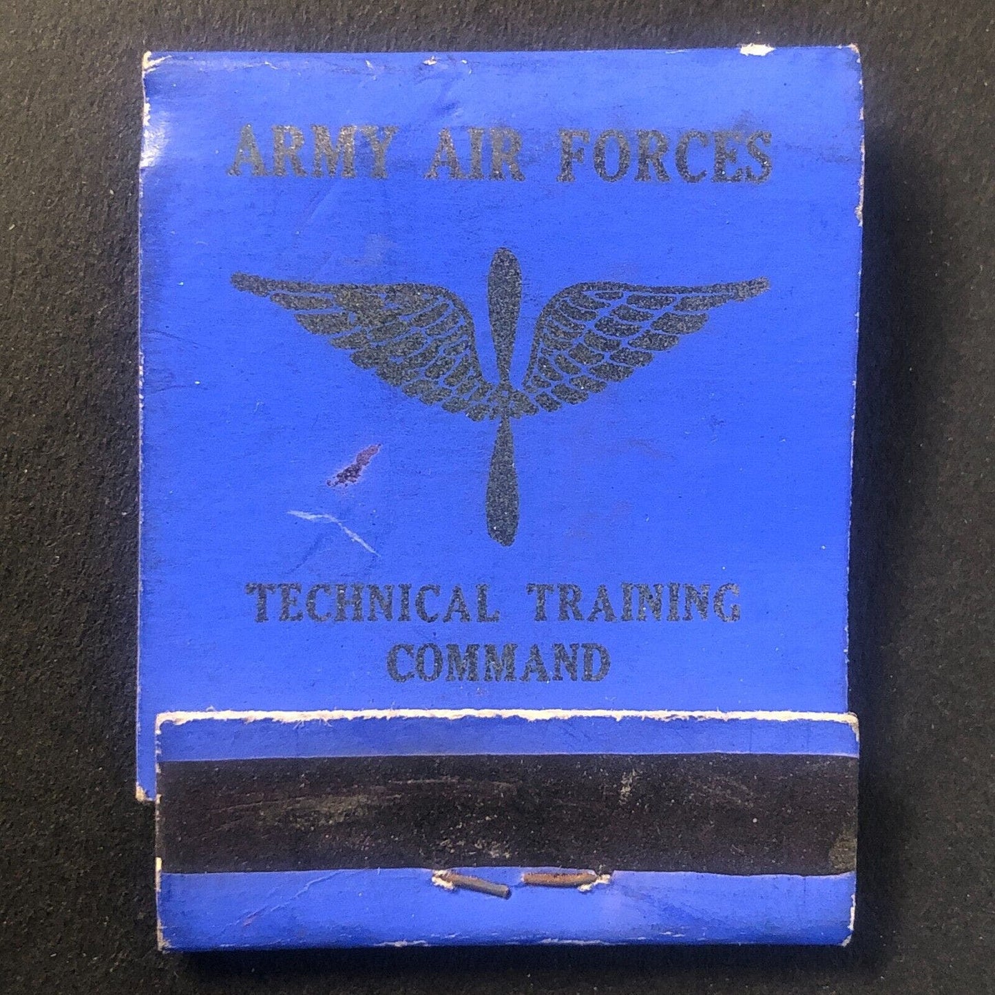 AAFTTC Army Air Force Clearwater, FL Half Full (-7) Matchbook WWII Scarce