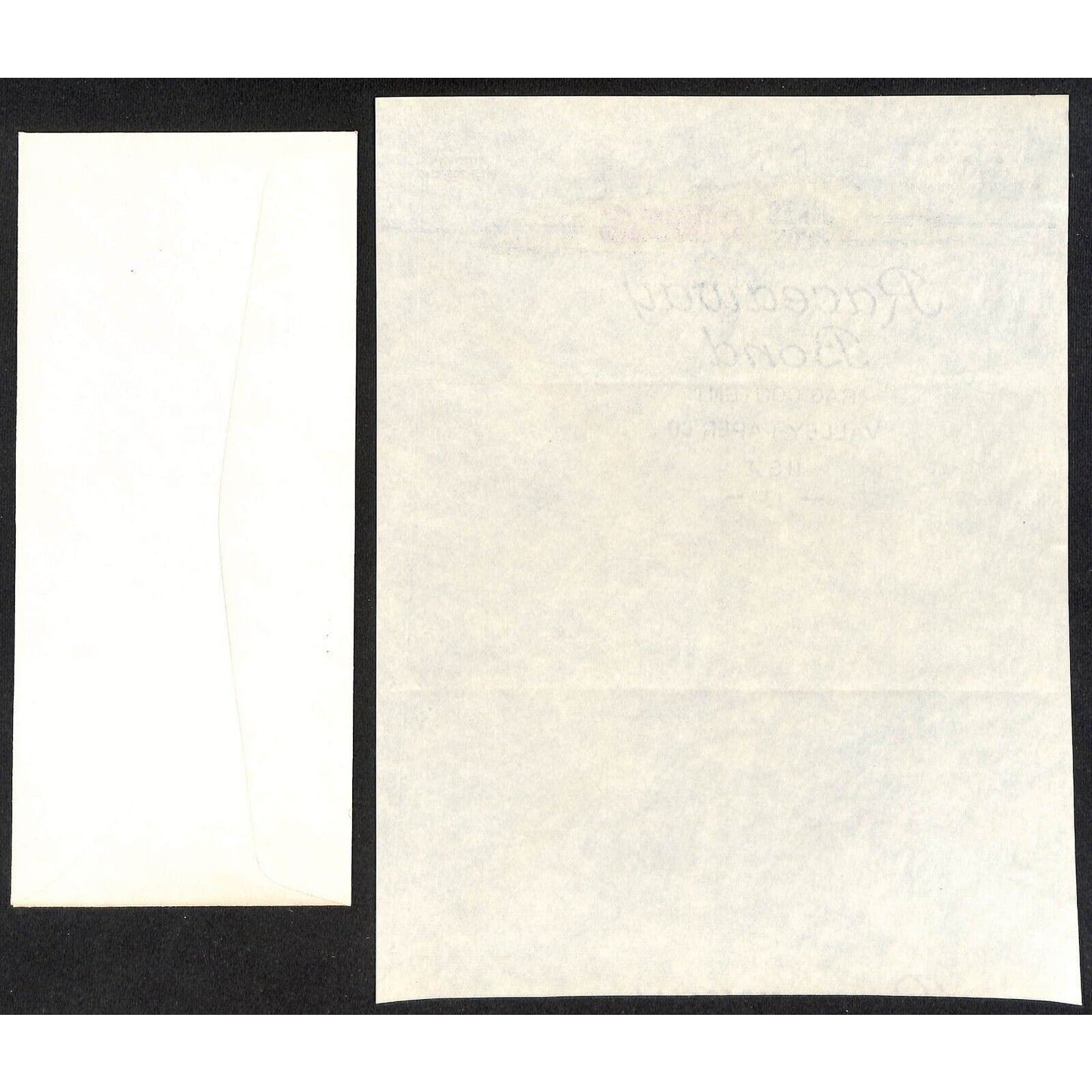 James Bros Circus Letterhead & Cover Unused - Big Top c1965-70's Scarce