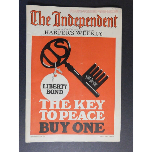 "The Independent Weekly" Liberty Bonds Sept 29 1917 - 32 pgs.
