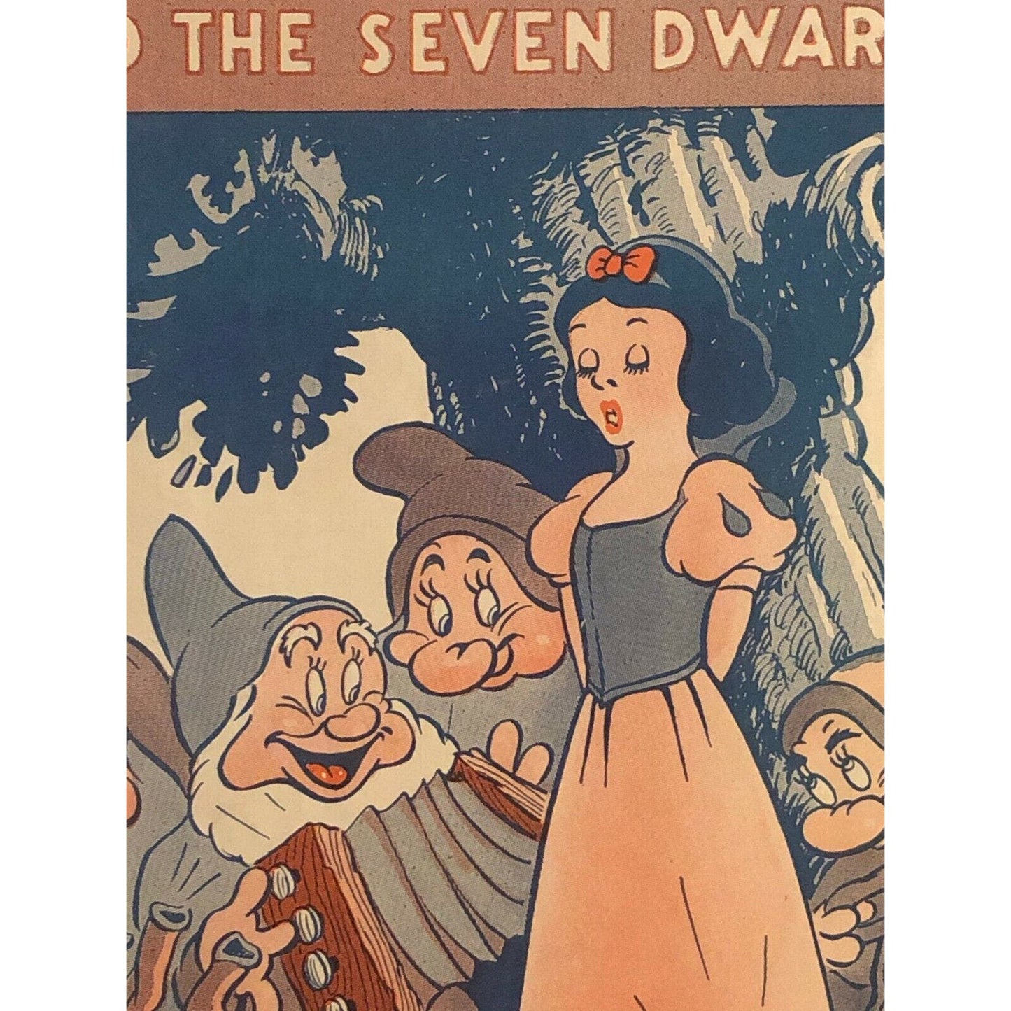 1930's Disney Sheet Music - "Some Day My Prince Will Come" from "Snow White"