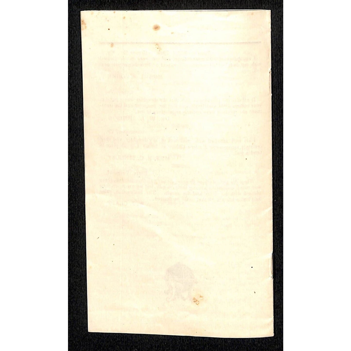 c1907 Eastern College Front Royal, VA Collection of Letters Pamphlet 15pp Scarce