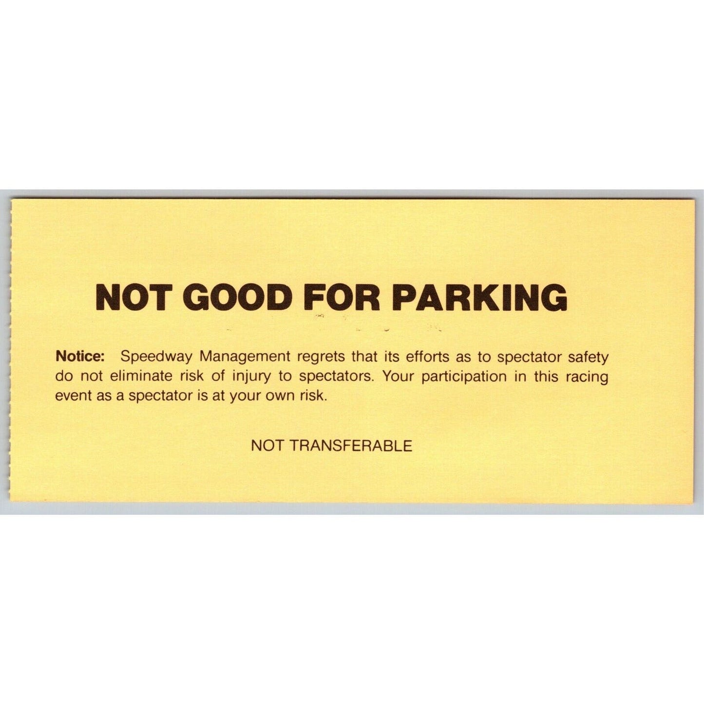1995 Indy 500 Practice Day Hulman Terrace Ticket Stub IMS Indianapolis #16