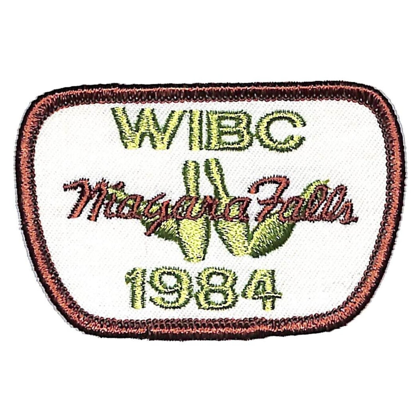 1984 Niagara Falls WIBC Embroidered Bowling Patch