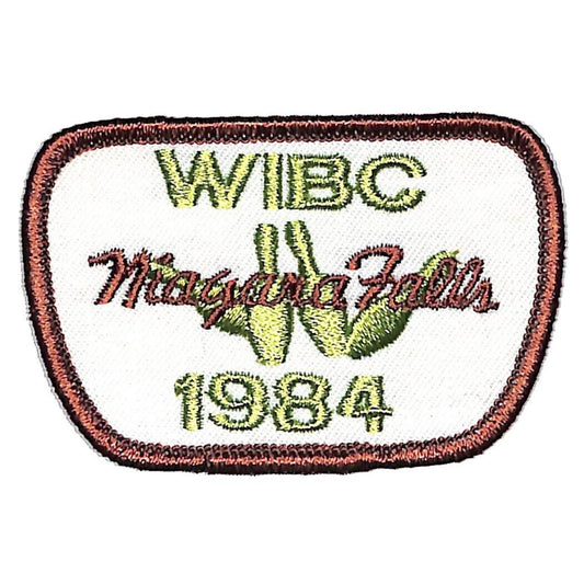 1984 Niagara Falls WIBC Embroidered Bowling Patch