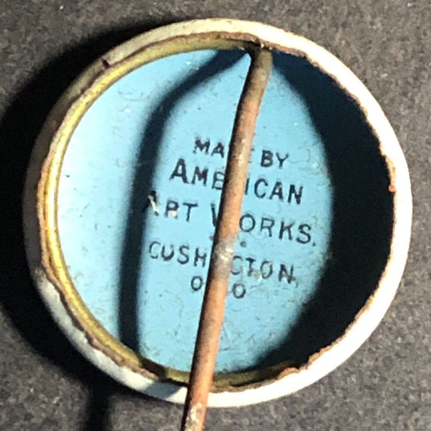 Red Cross 1920 Very Small Steel Pinback Button