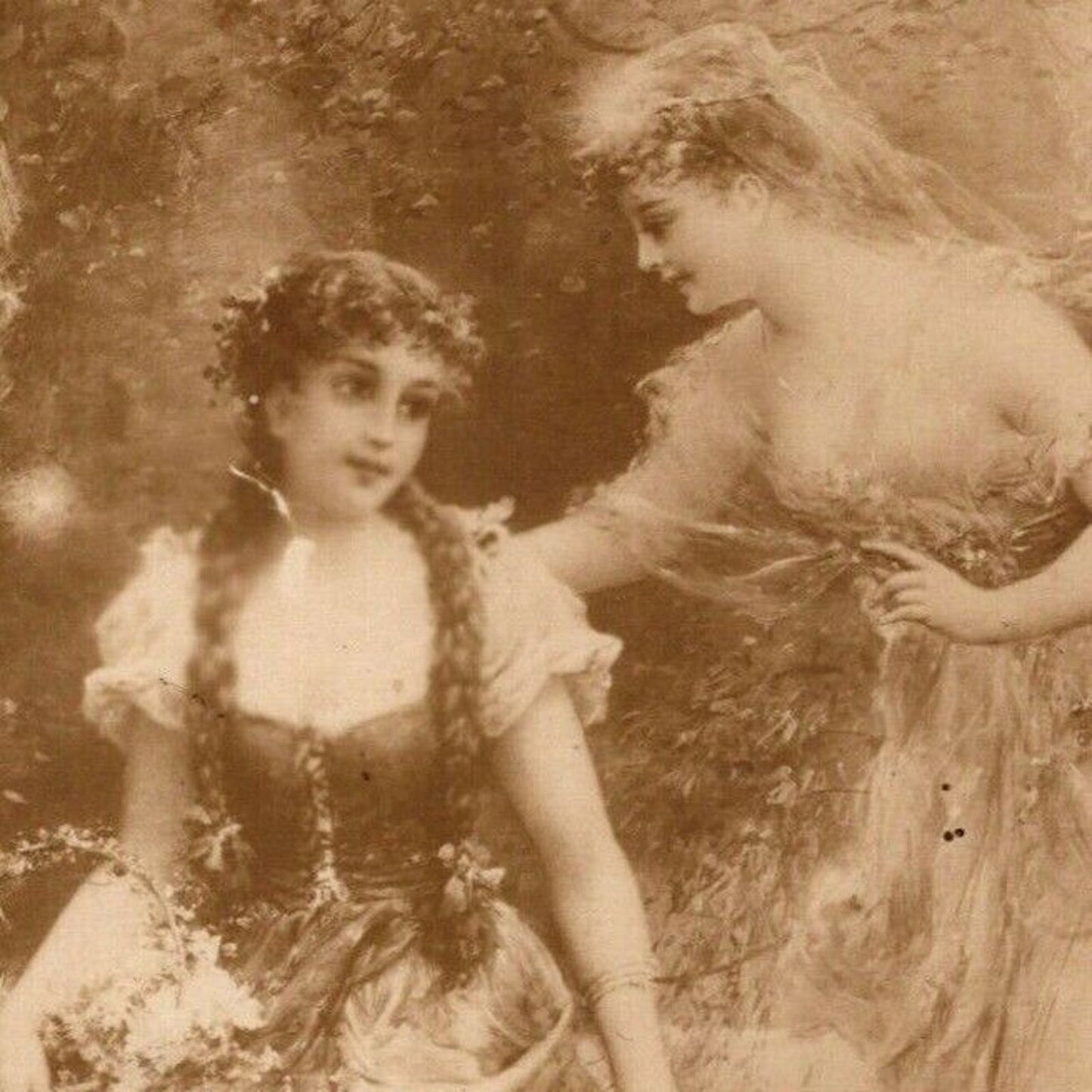 c1913 Vintage Russian Art Theatre / Stage / Screen Actress Postcard (4361)