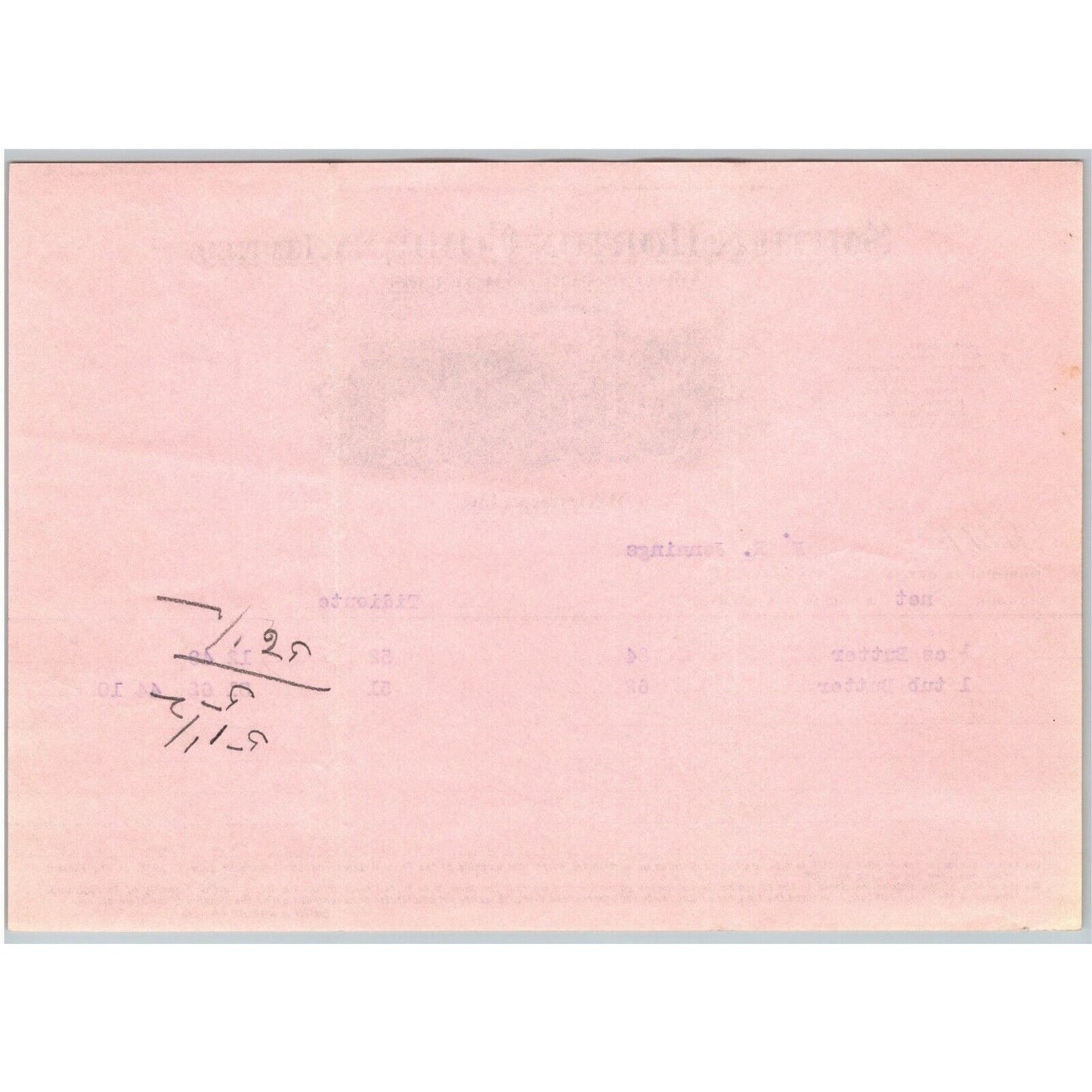 1918 Warren, PA Letterhead Smith & Horton Co Grocers w/ Vignette Butter