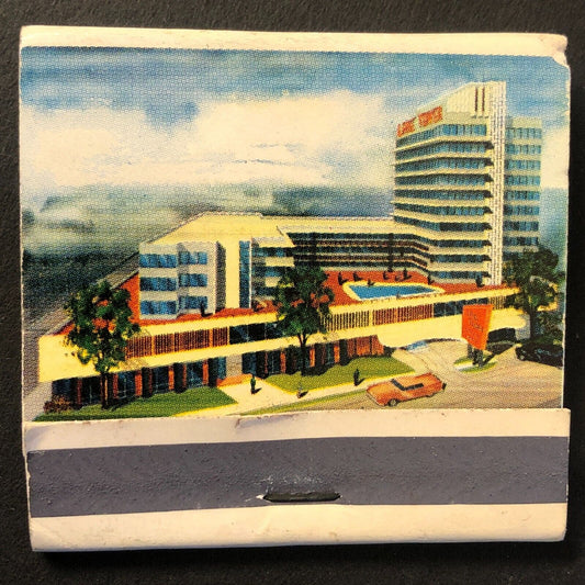 Lake Tower Motel Chicago Full Vintage Matchbook c1960's VGC Scarce