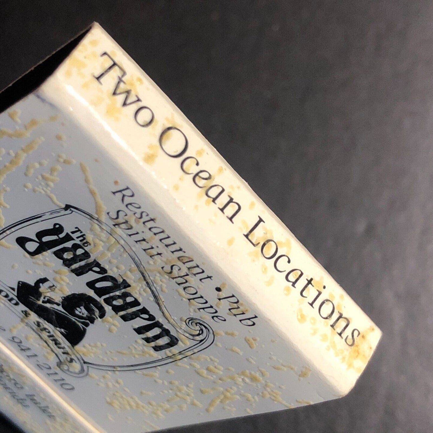The Yardarm Restaurant Pompano Beach, FL Full Matchbook c1974-84 VGC