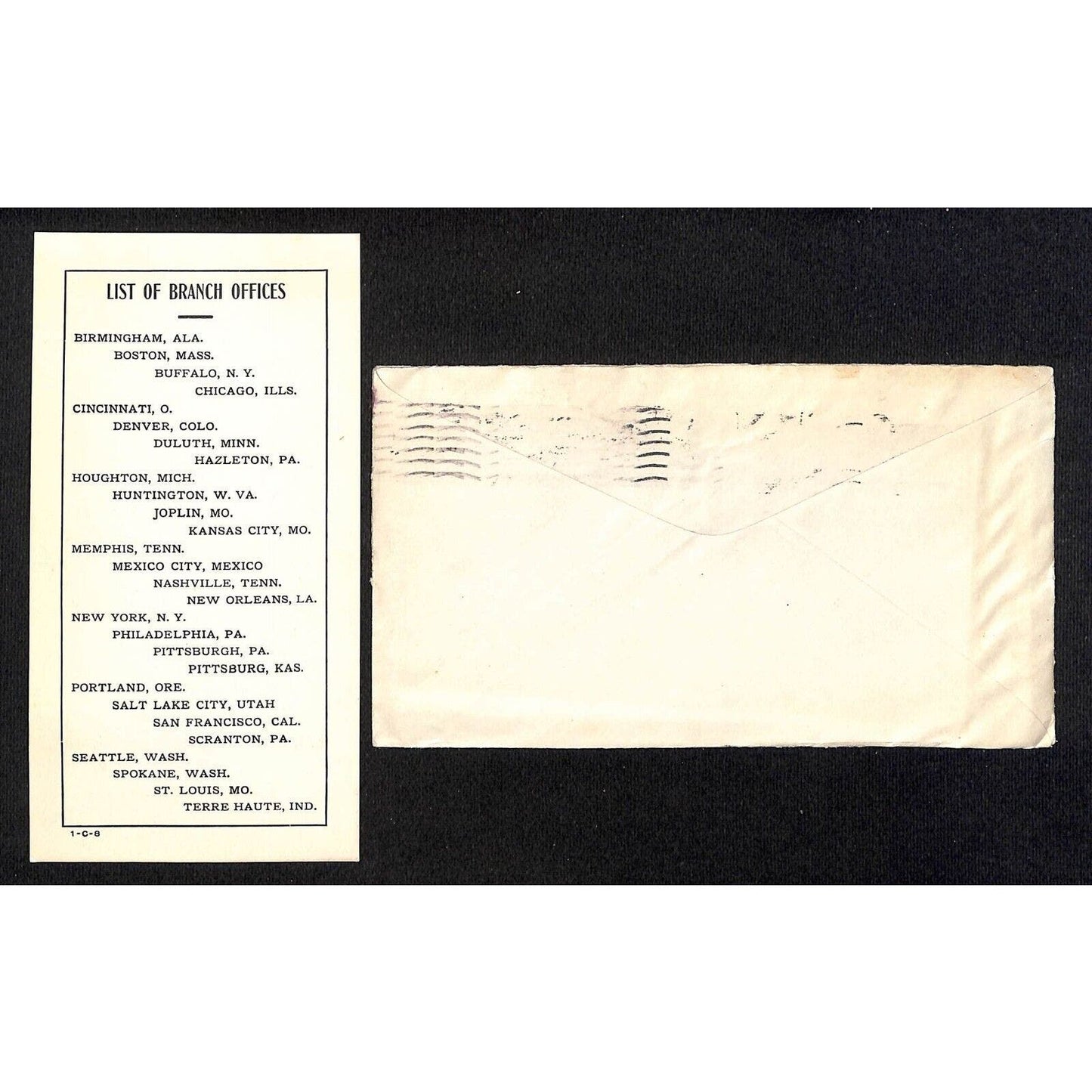 Du Pont Carbonite 1908 Fuse Gun Powder Adv. Card, Cover & Letterhead to Buford*