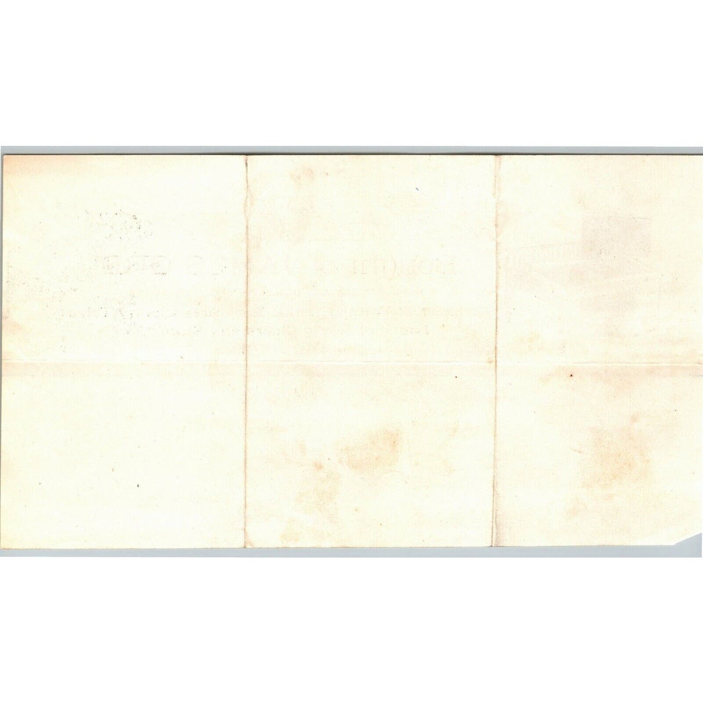 1873 James Ord Billhead Letterhead Desks Stools Bookcases William St NYC