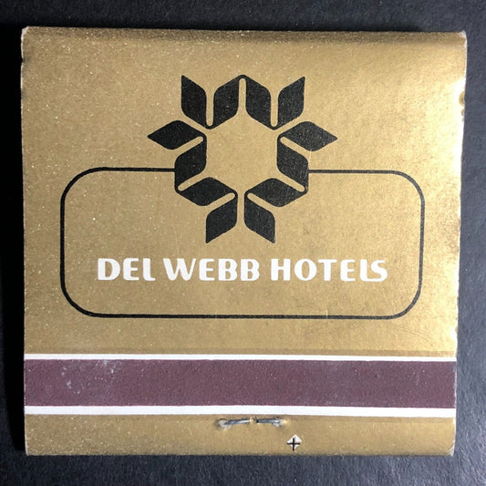Del Webb's Sahara Reno Hotel Full Matchbook c1975-1982