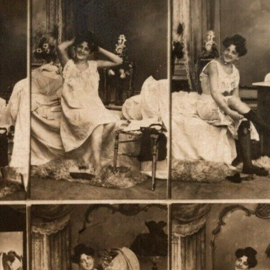 c1910 Vintage Russian RPPC* Theatre / Stage / Screen Actress Postcard (4383)