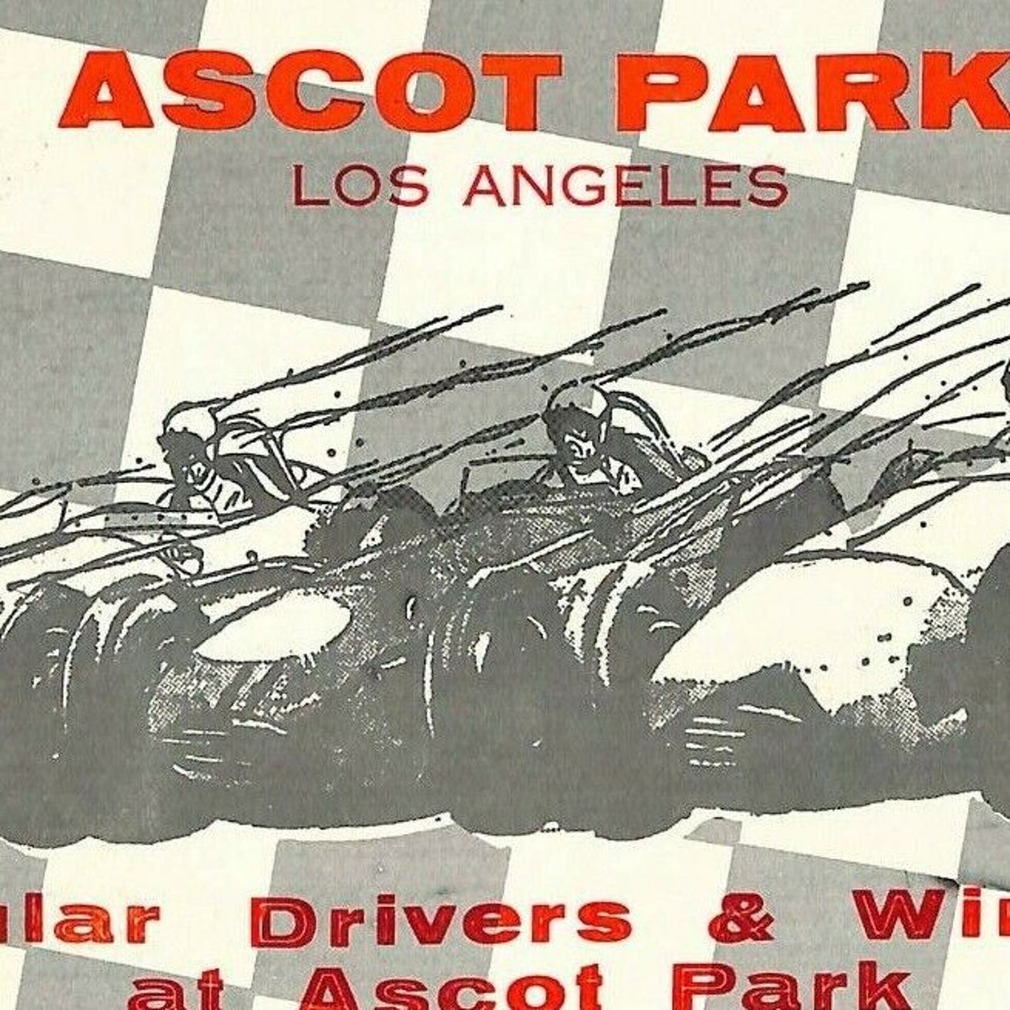 Scarce Apr 21 1962 CRA Championship Auto Racing Program Ascot Park Gardena 12pp.
