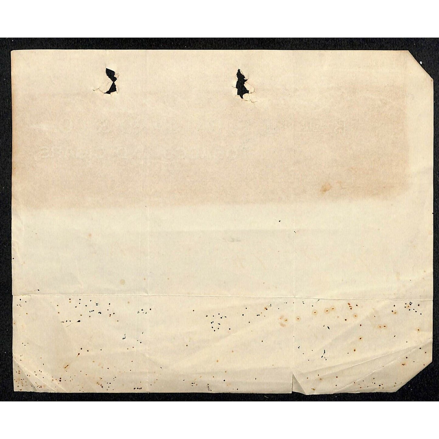 c1899 Scarce Letterhead J.E. Ballard Tobacco Cigars Baltimore - E. Baker*