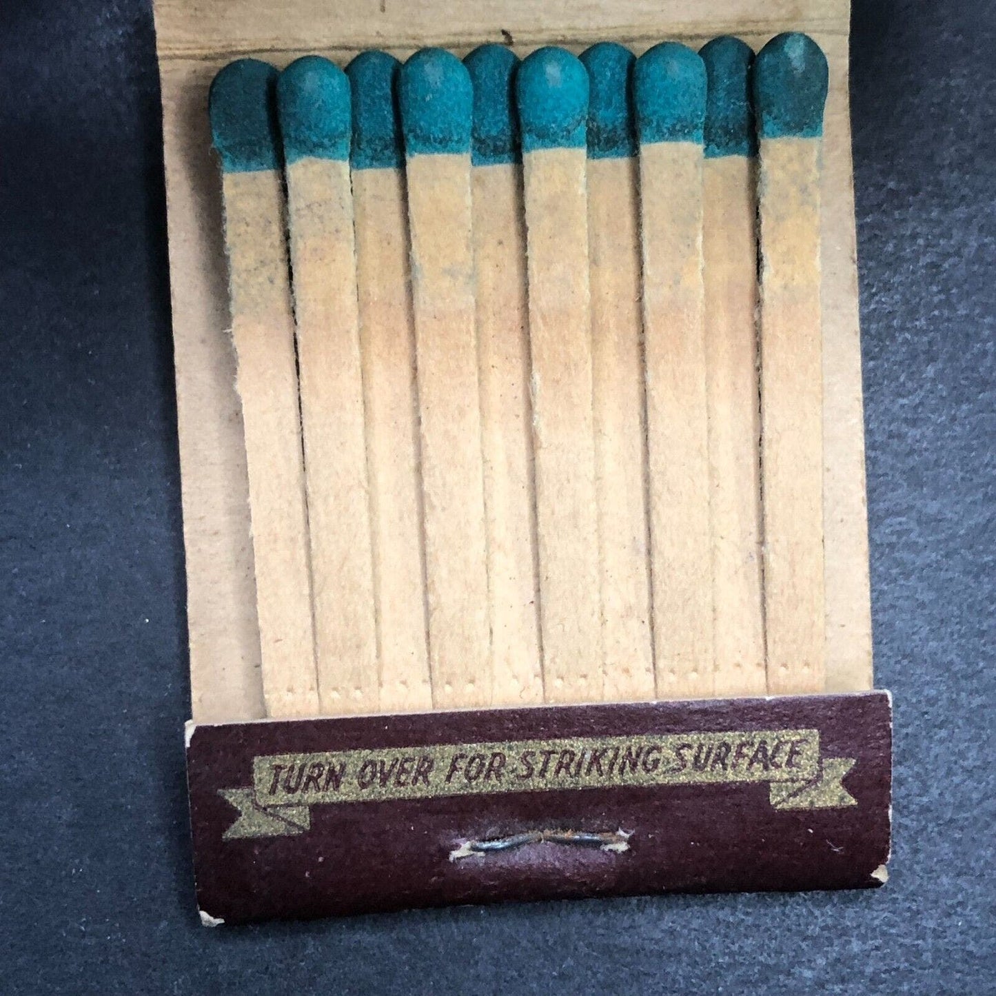 Ruppert Ale / Old Knickerbocker Beer Full Matchbook c1940's-50's VGC