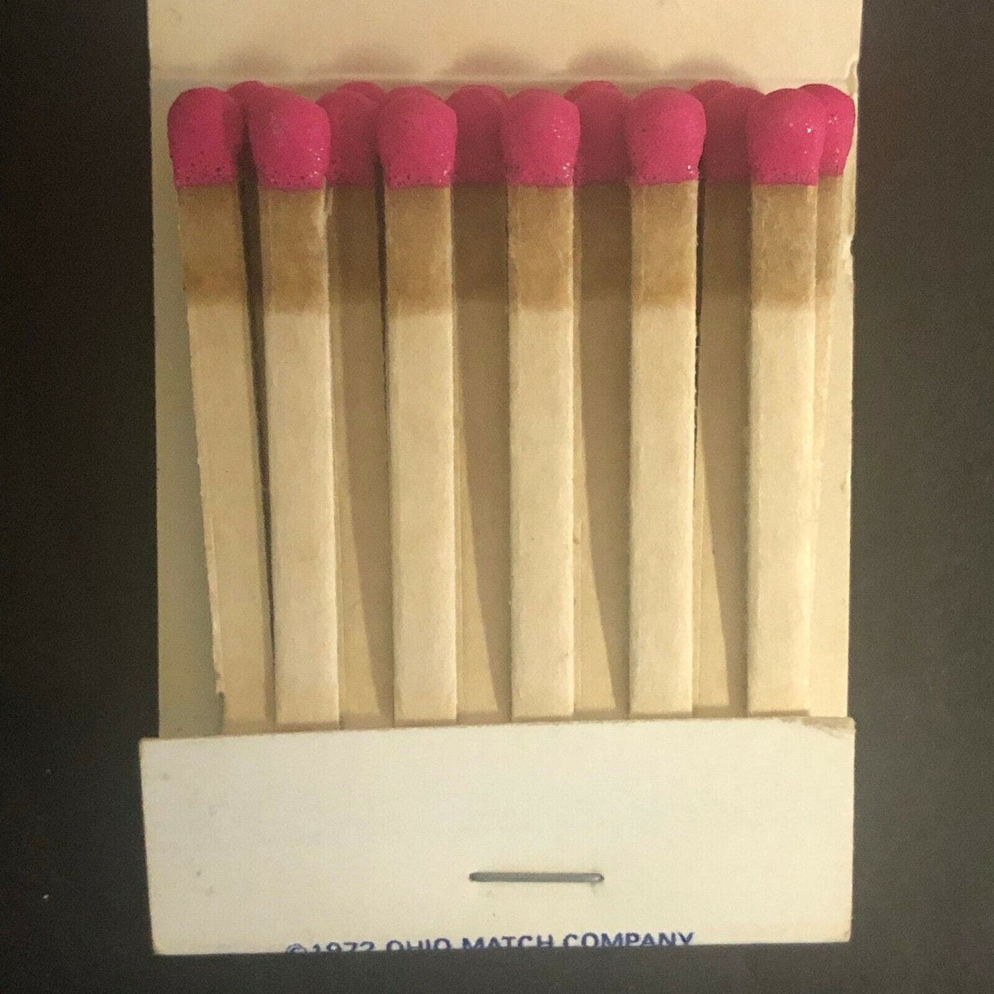 Vintage 1972 Full Matchbook "Vote Vote" Patriotic Red White Blue